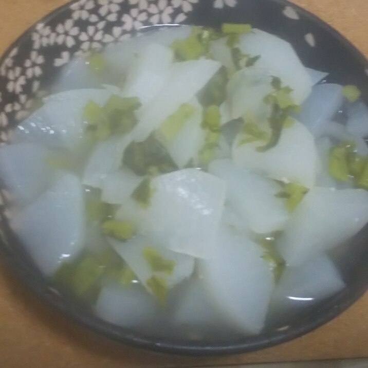 大根の鶏ガラスープ煮